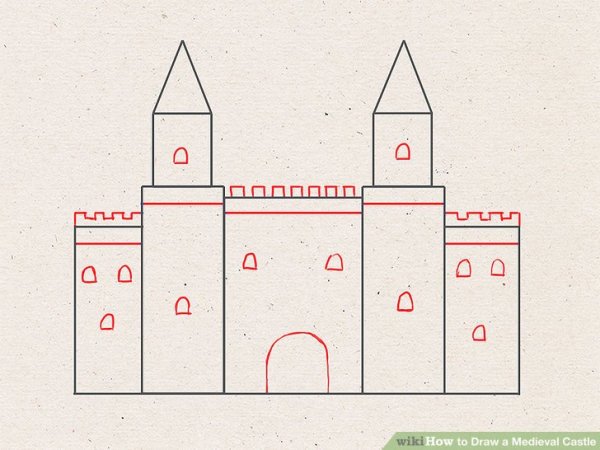 Замок для рисования