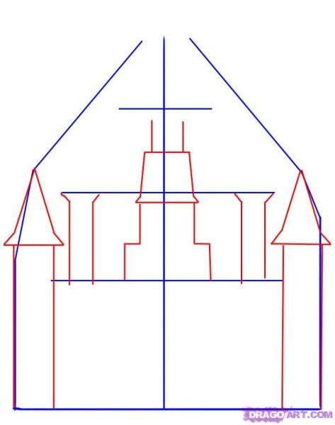 Древнерусский город крепость раскраска