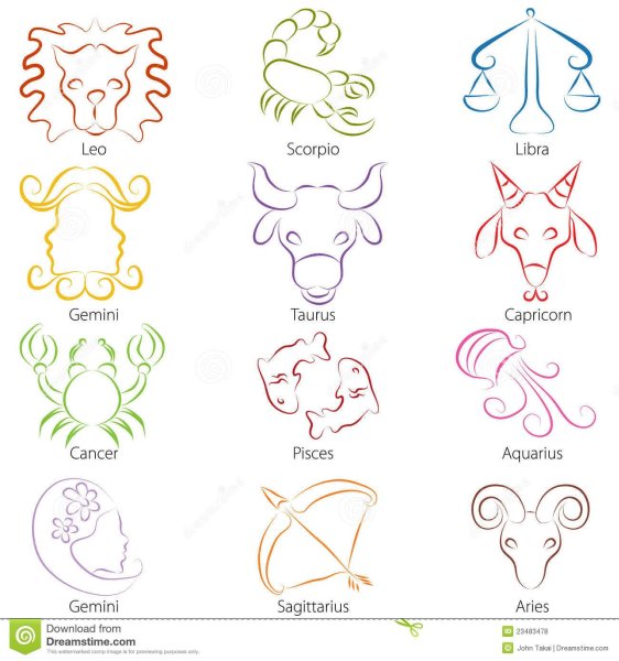 Рисунки для срисовки карандашом знаки зодиака