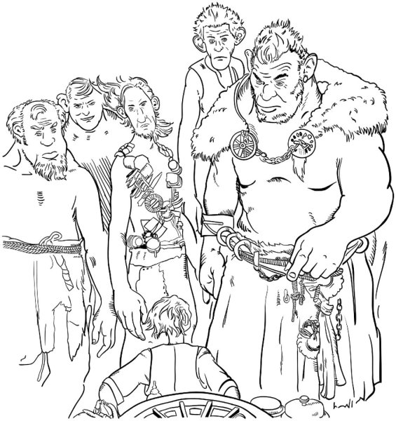 Как нарисовать гиганта