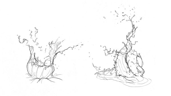 Брызги воды