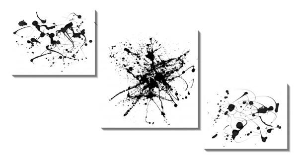 Картина брызги краски