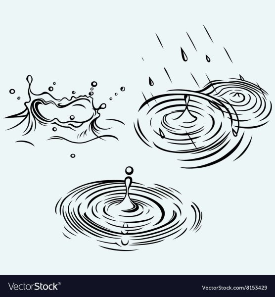 Круги на воде Графика