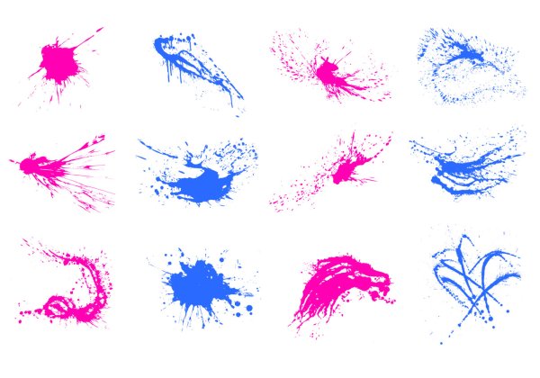 Логотип брызги