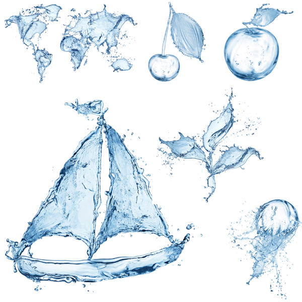 Капля воды Графика