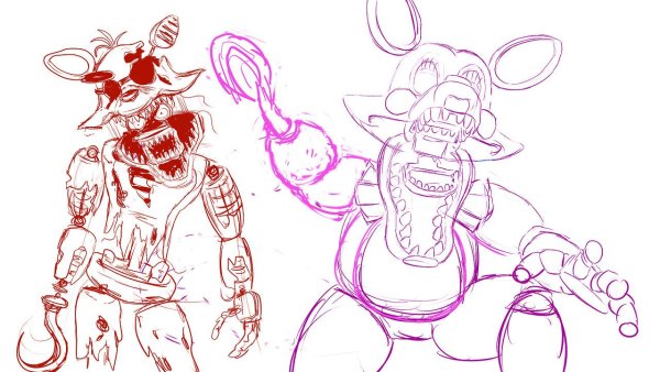 Рисунки для срисовки Фредди