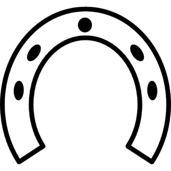 Подкова шаблон