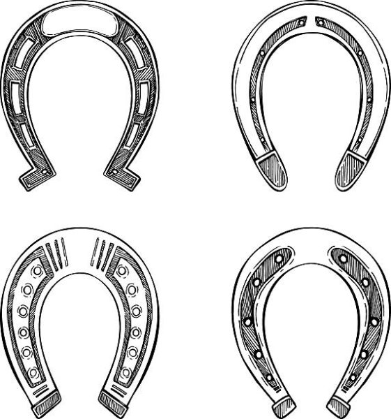 Подкова скетч