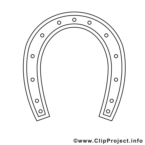 Подкова выкройка из бумаги