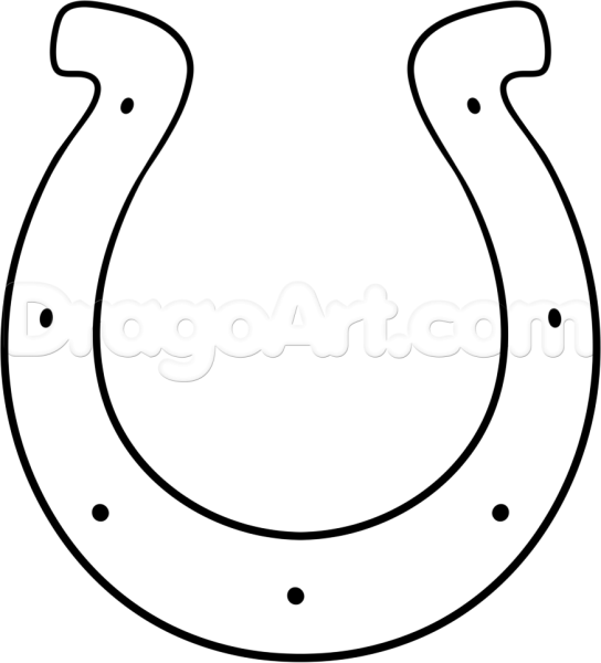 Подкова для рисования