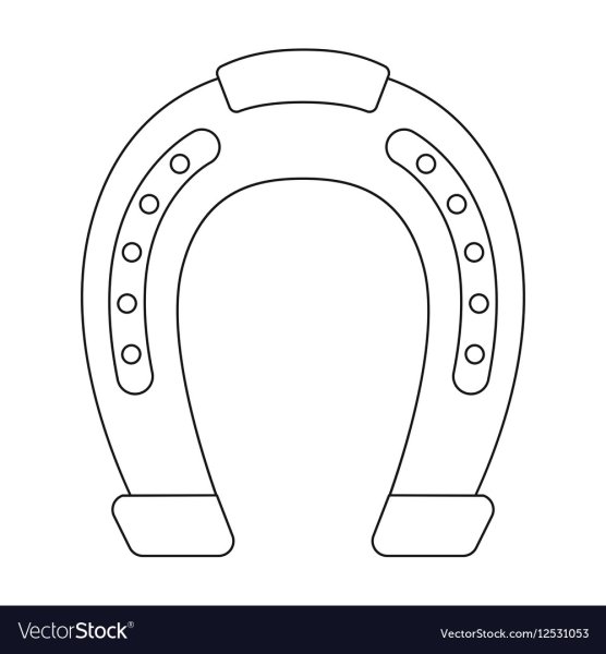 Подкова контур