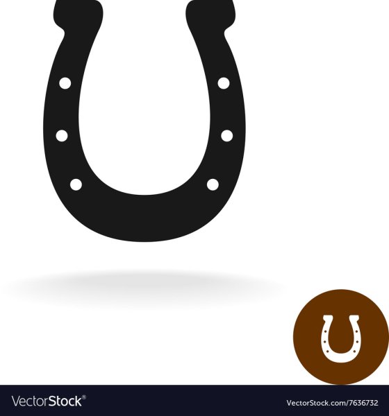 Подкова силуэт