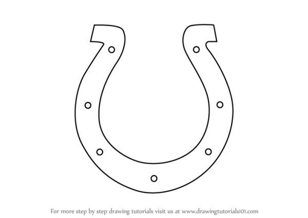 Векторное изображение подковы