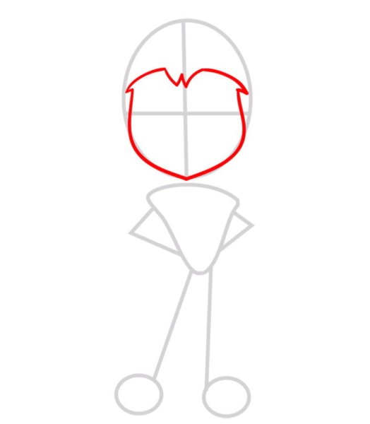 Как рисовать Робина