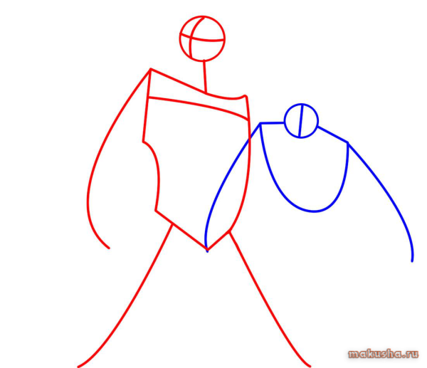 Робин рисовать поэтапно