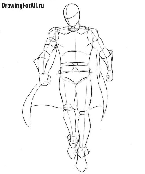 Как правильно рисовать супергероев