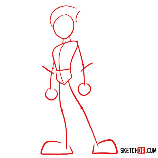 Как нарисовать Робина для начинающих