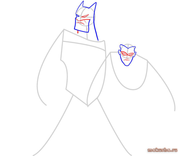 Научиться рисовать Бэтмена