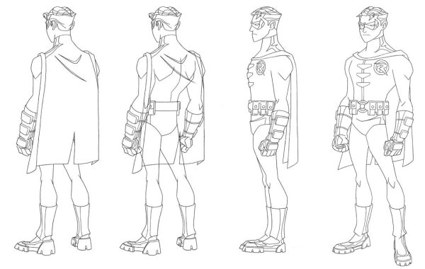 Робин рисунок карандашом