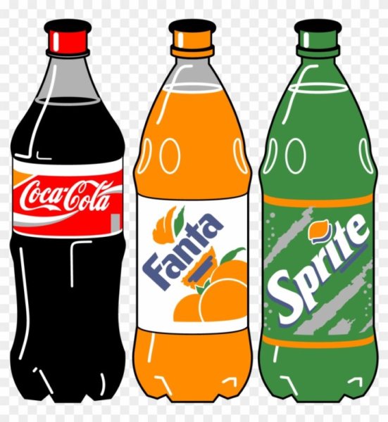 Кока кола Фанта спрайт лого