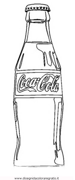 Раскраска Кока кола