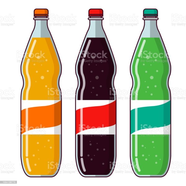 Рисунки на бутылке от газировки