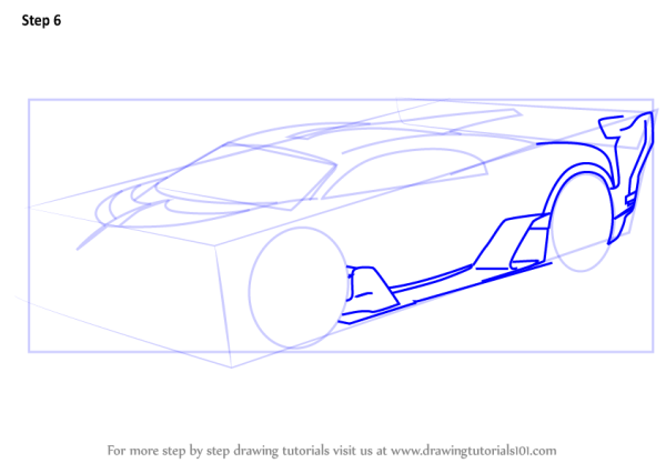 Чертеж Бугатти Грант Турисмо