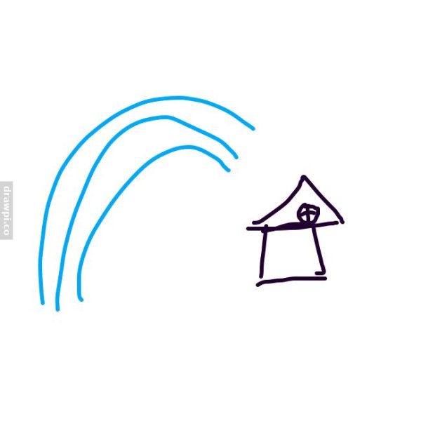 ЦУНАМИ рисование