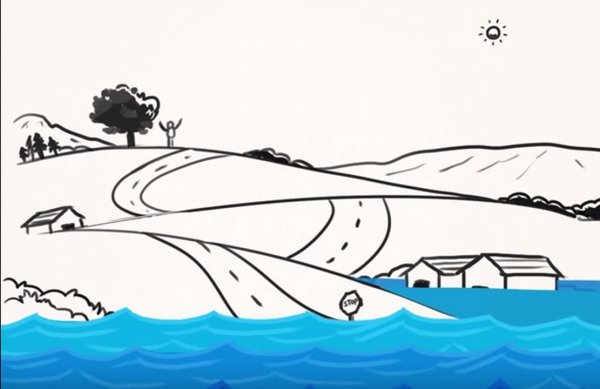 ЦУНАМИ карандашом