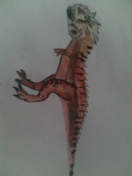 Скелет маленький Карнотавр