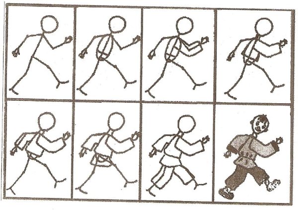 Схема рисования человека для дошкольников