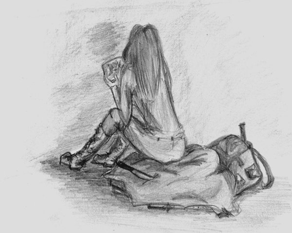 Иллюстрации на тему одиночества