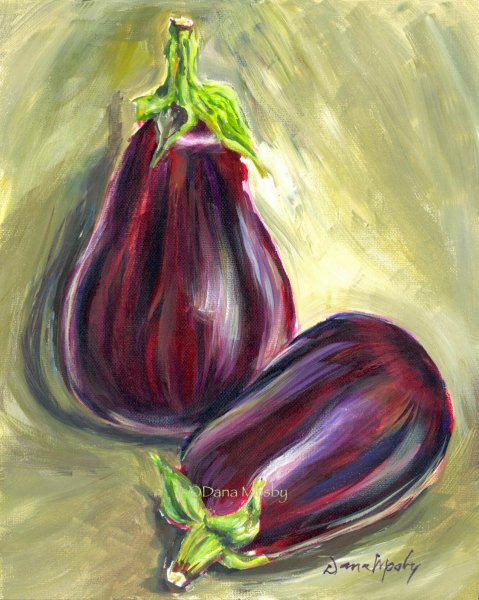 Баклажан картина