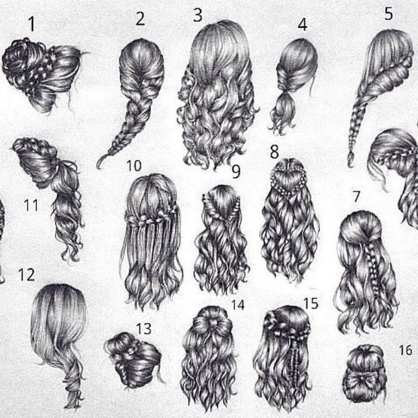 Элементы прически