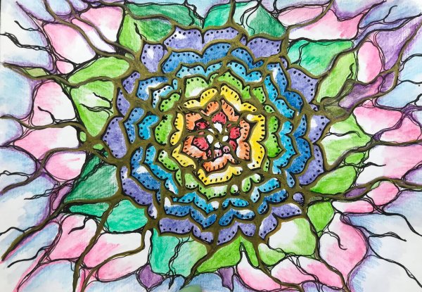 Мандала Нейрографика Павел Пискарев