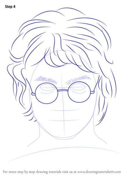 Портрет Гарри Поттера карандашом для начинающих