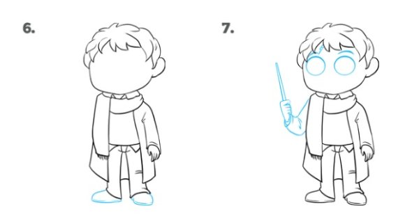 Гарри Поттер по точкам