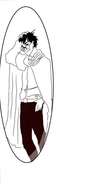 Рисовать шляпу Гарри Поттера поэтапно