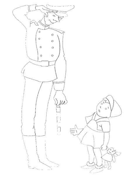 Дядя стёпа милиционер раскраска