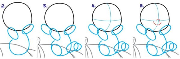 Нарисовать пирата для детей пошаговое
