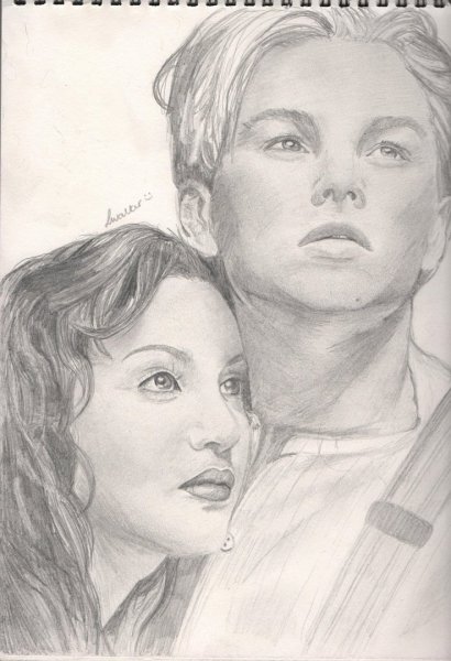 Портрет Дженсена Эклза карандашом