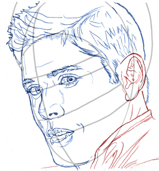 Джек Клайн рисунок