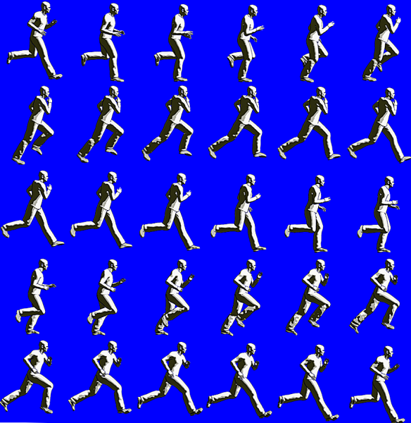 Спрайт человечка