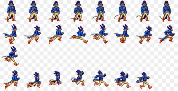 Спрайт бега 2д