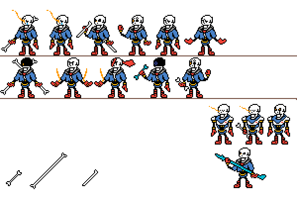 Deltarune Sans спрайт