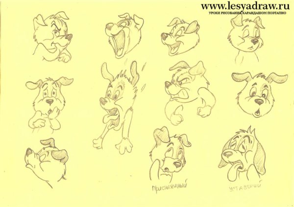 Поэтапное рисование феи