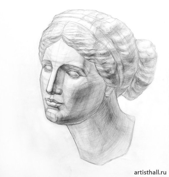 Гипсовая голова Венера Капуа