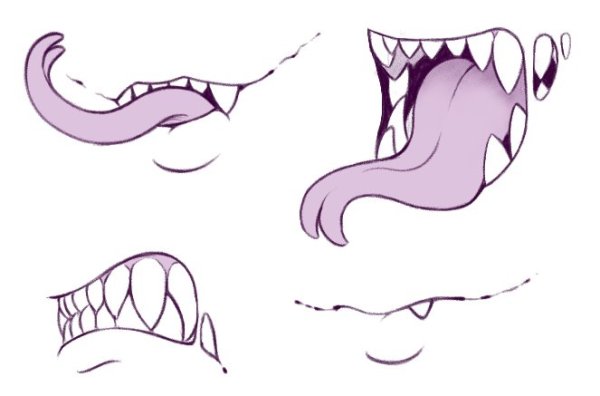 Пасть референс