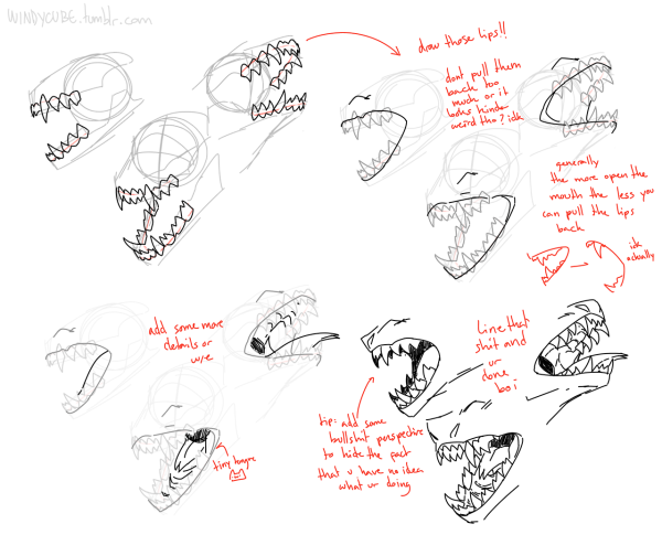 Волчьи зубы референс