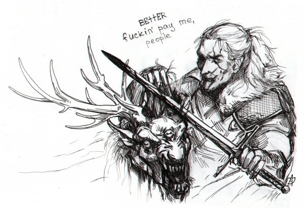 Иорвет Цири Геральт